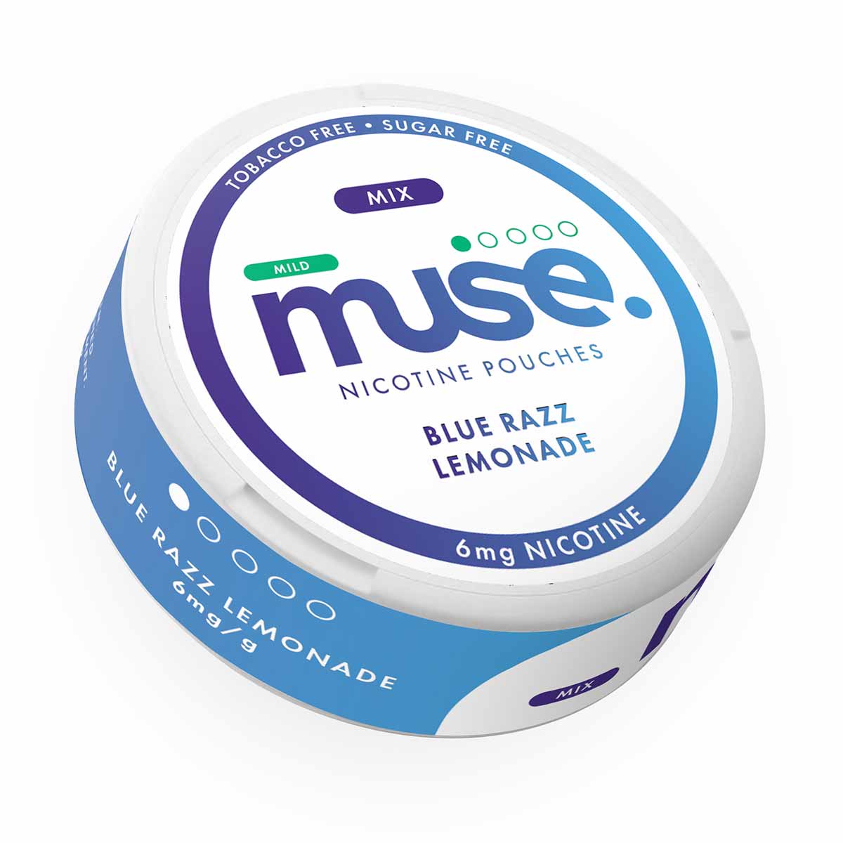 Blue Razz lemonade Muse Nicotine Pouches