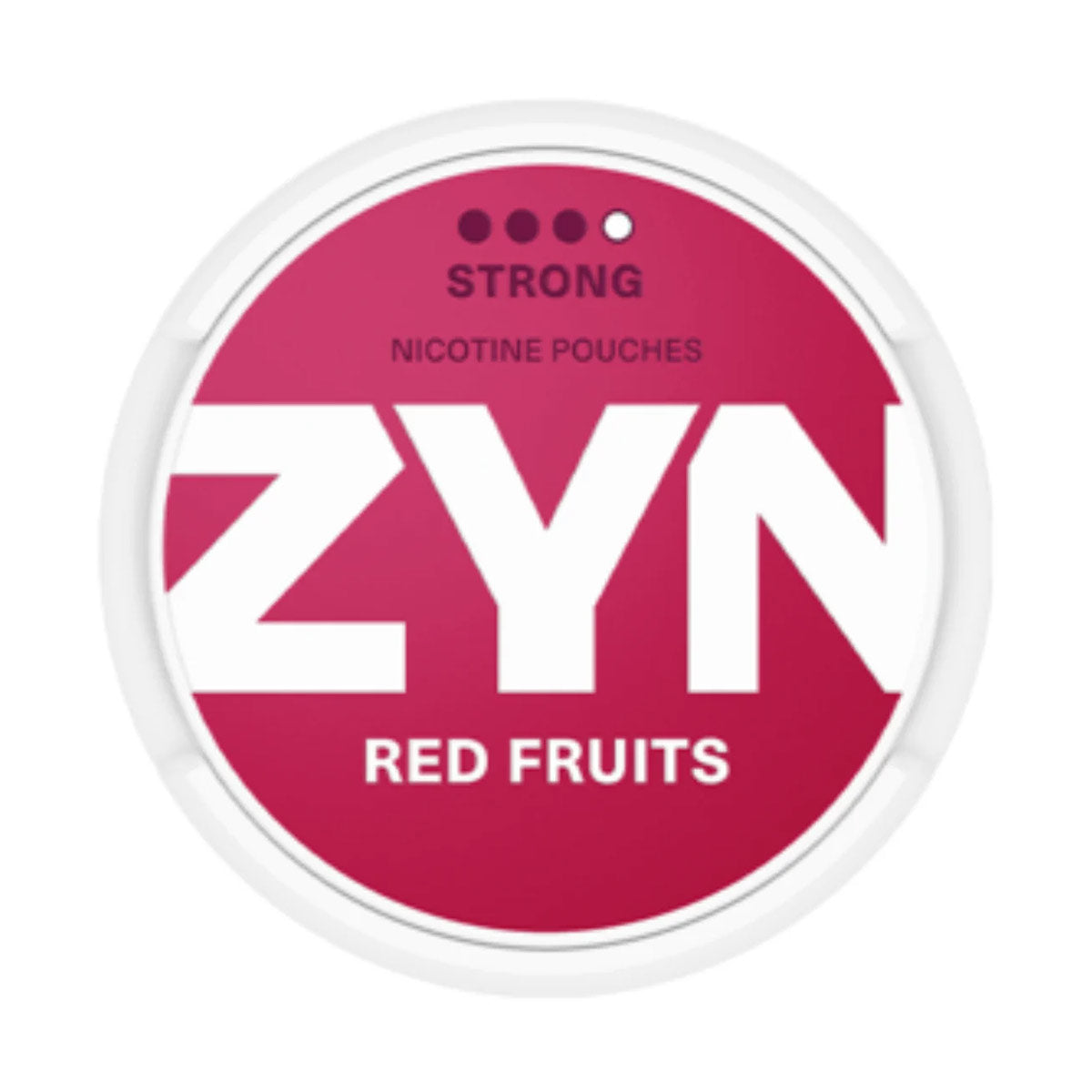 Red Fruits Zyn Strong Nicotine Snus Pouches