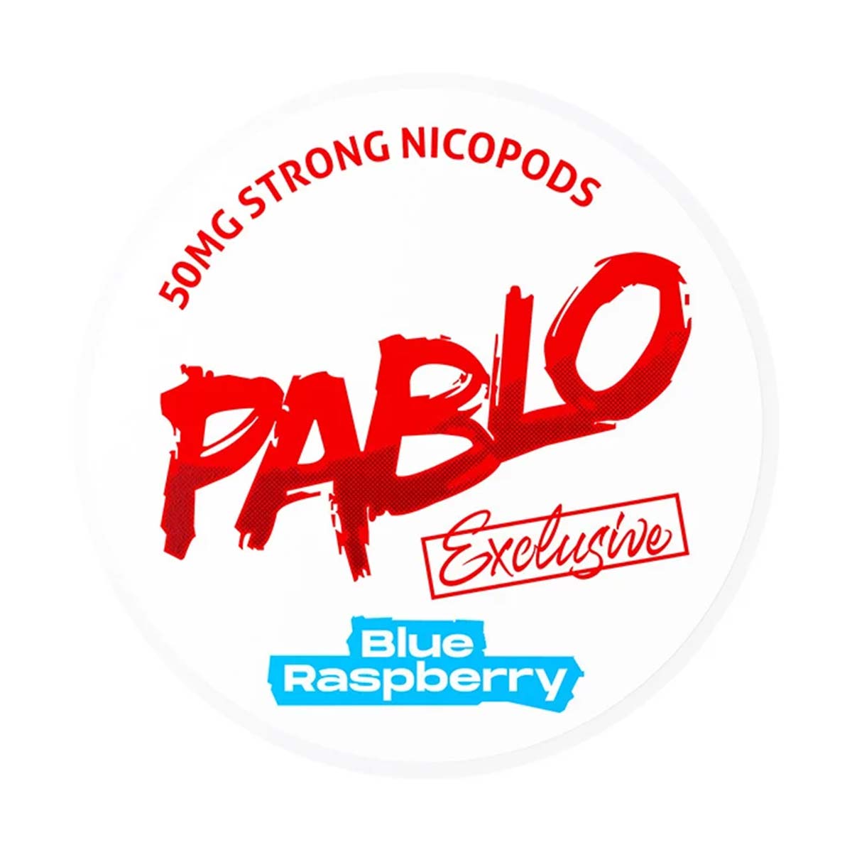 Blue Raspberry Pablo Nicotine Snus Pouches