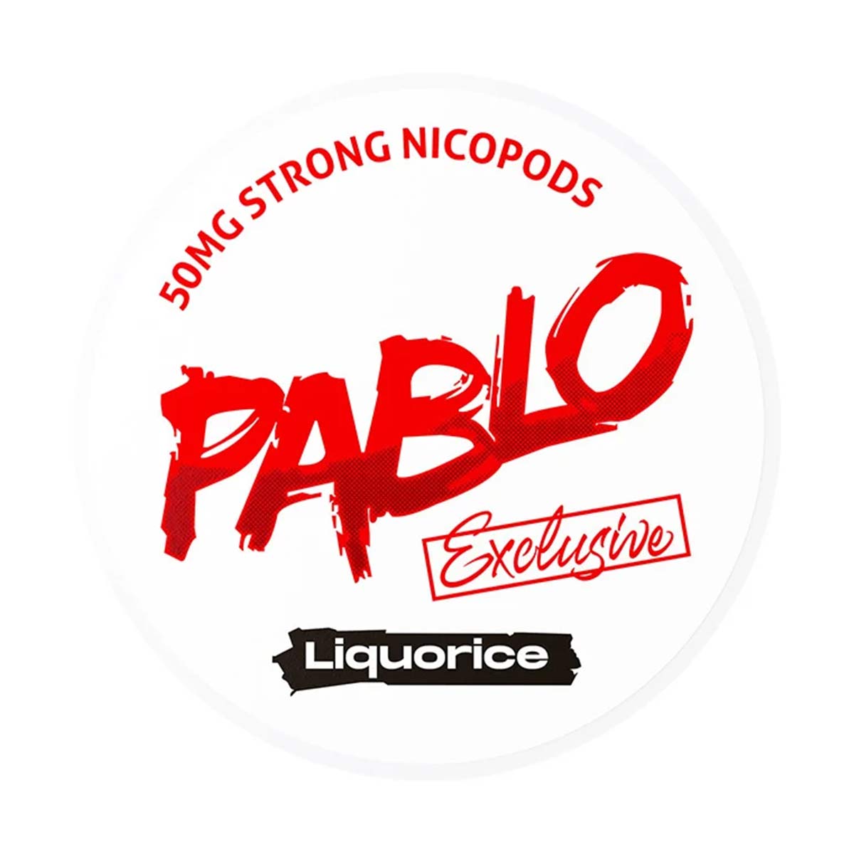Liquorice Pablo Nicotine Snus Pouches
