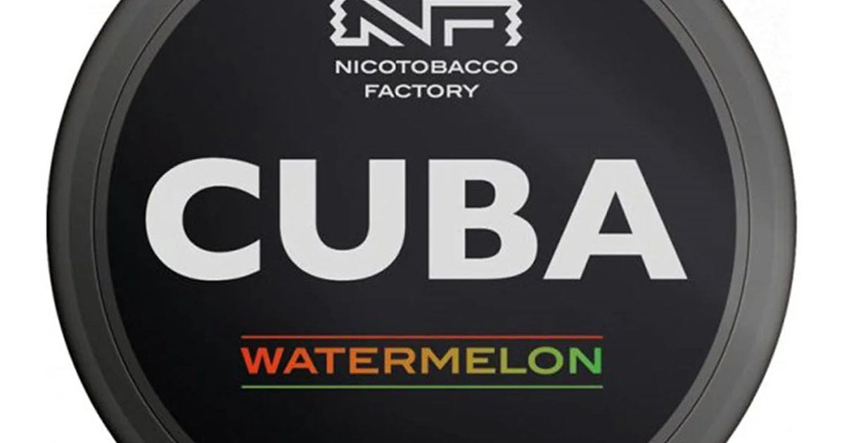 cuba tobacco pouches Stay Informed with the Latest Snus News and Updates tagged "Cuba " MKPodPlug CUBA BLACK Nicotine Pouches &