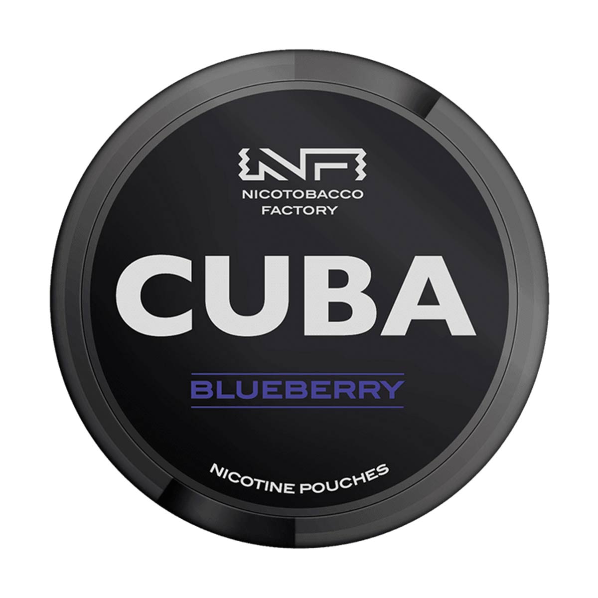 Blueberry Cuba Black Nicotine Snus Pouches